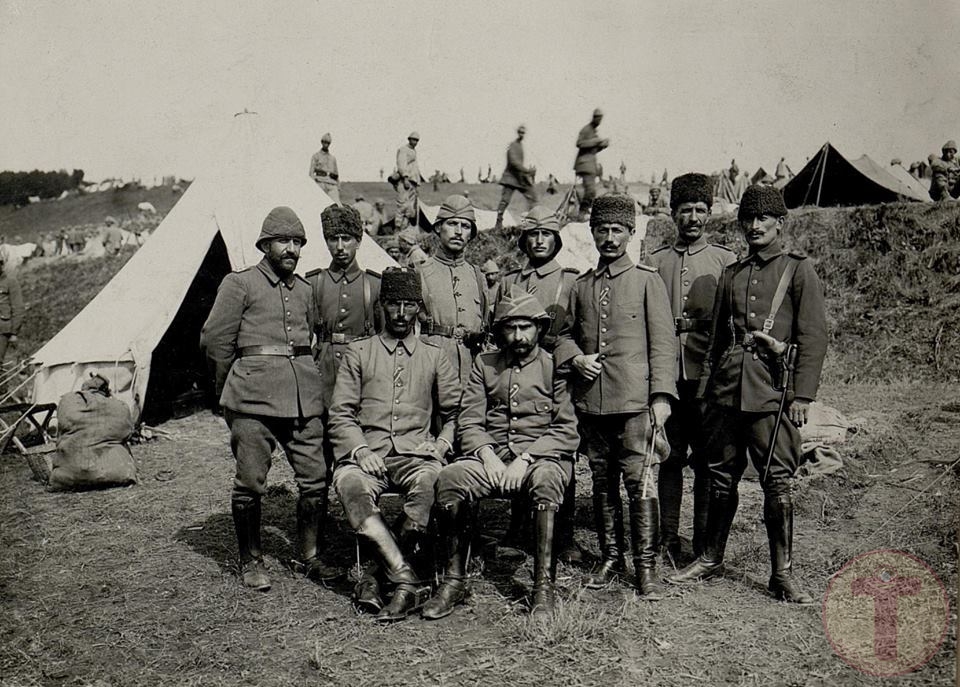 Galiçya Cephesinde Osmanlı Subayları