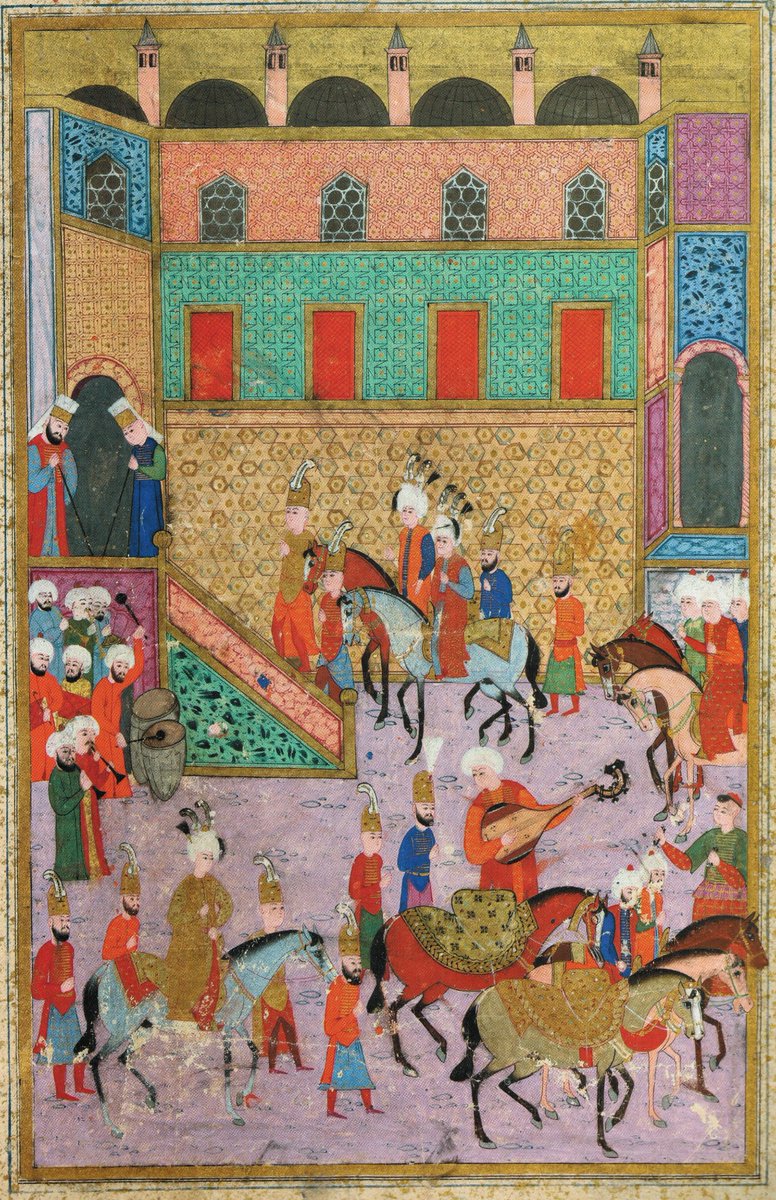 1530'daki sünnet düğünlerinden Şehzade Mustafa, Mehmed ve Selim'in At Meydanı'nd
