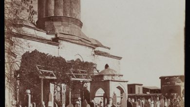 Konya Mevlana Türbesi Mezarlığı / Guillaume Berggren Fotoğrafı / 1870'...