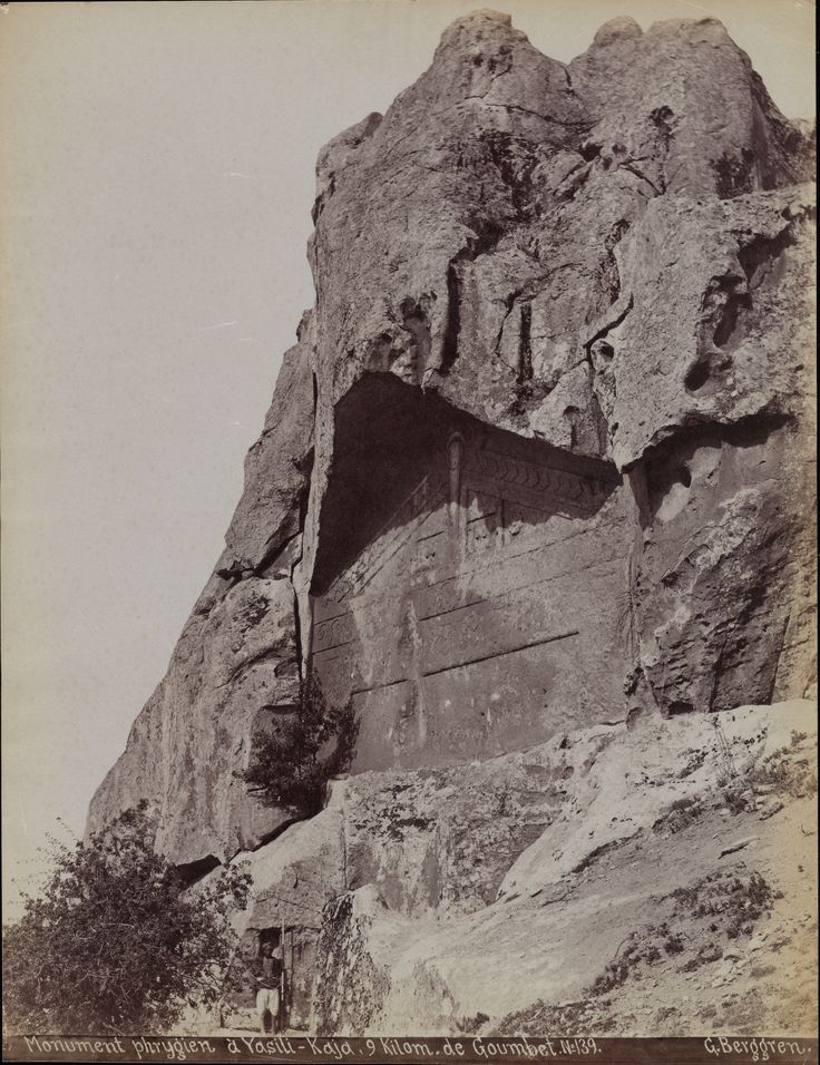 Yazılıkaya / Eskişehir / 1870'ler | Eski Türkiye Fotoğrafları Arşivi