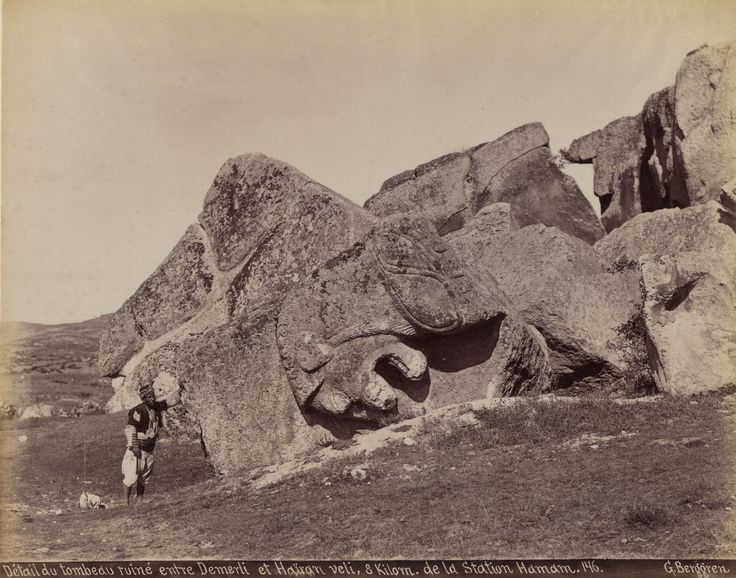 Yazılıkaya Frig Vadisi Yılantaş Anıtı / Eskişehir / 1870'ler / Guilla...