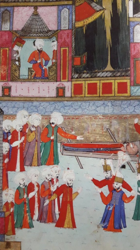 1582 Sünnet düğününde Yeniçeriler ve Kapukulu Sipahileri arasında çıkan kavga so