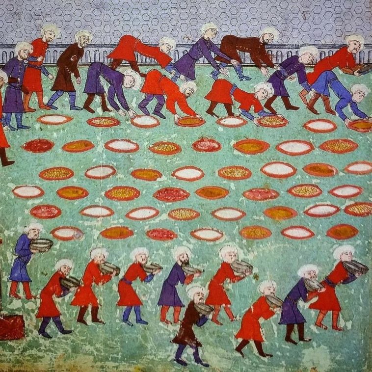 1582 Sünnet Düğünü eğlencelerinde, Yeniçerilerin At Meydanı'ndaki Çanak Yağması
