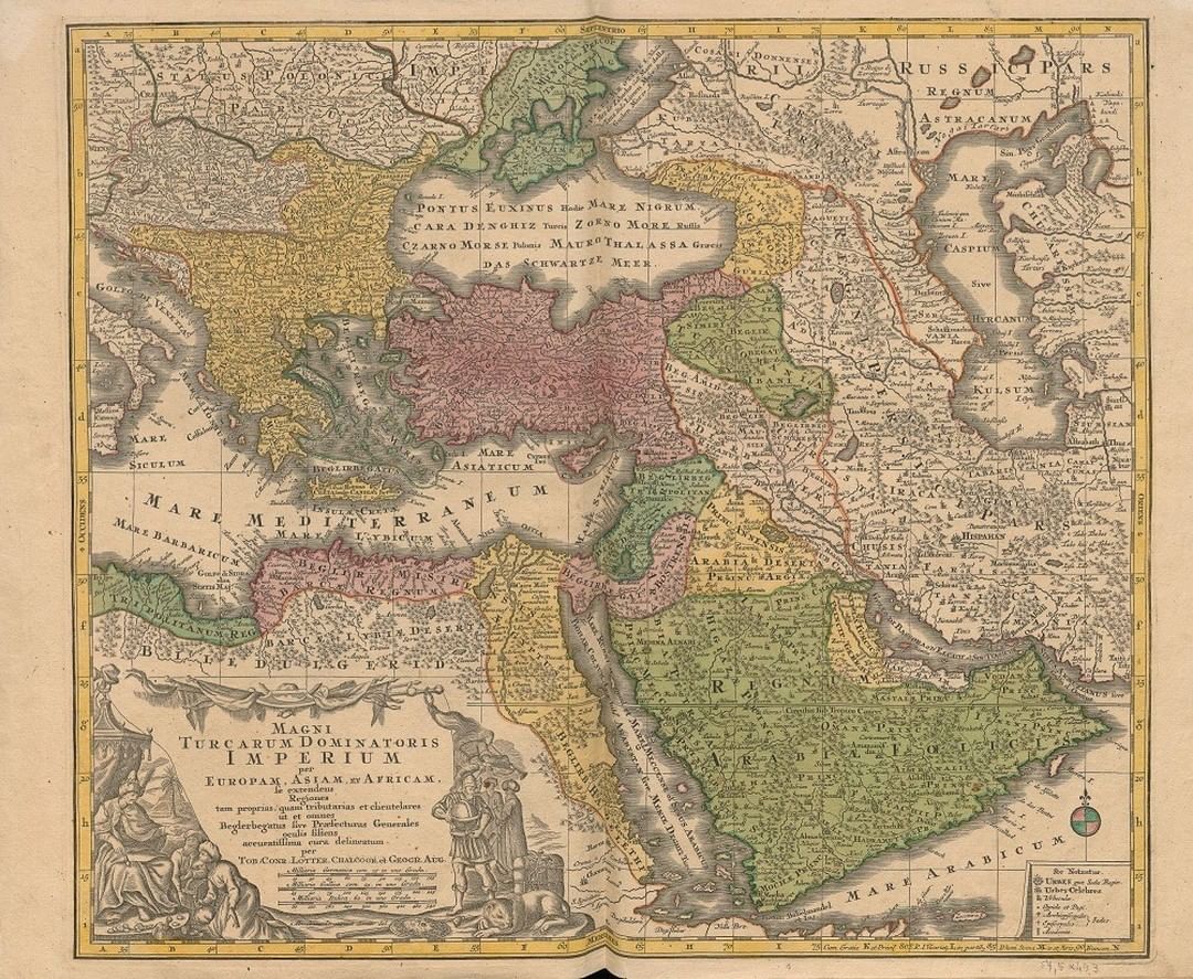 Map of the Ottoman Empire in Europe, Asia and Africa, c1760
Avrupa, Asya ve Afri...