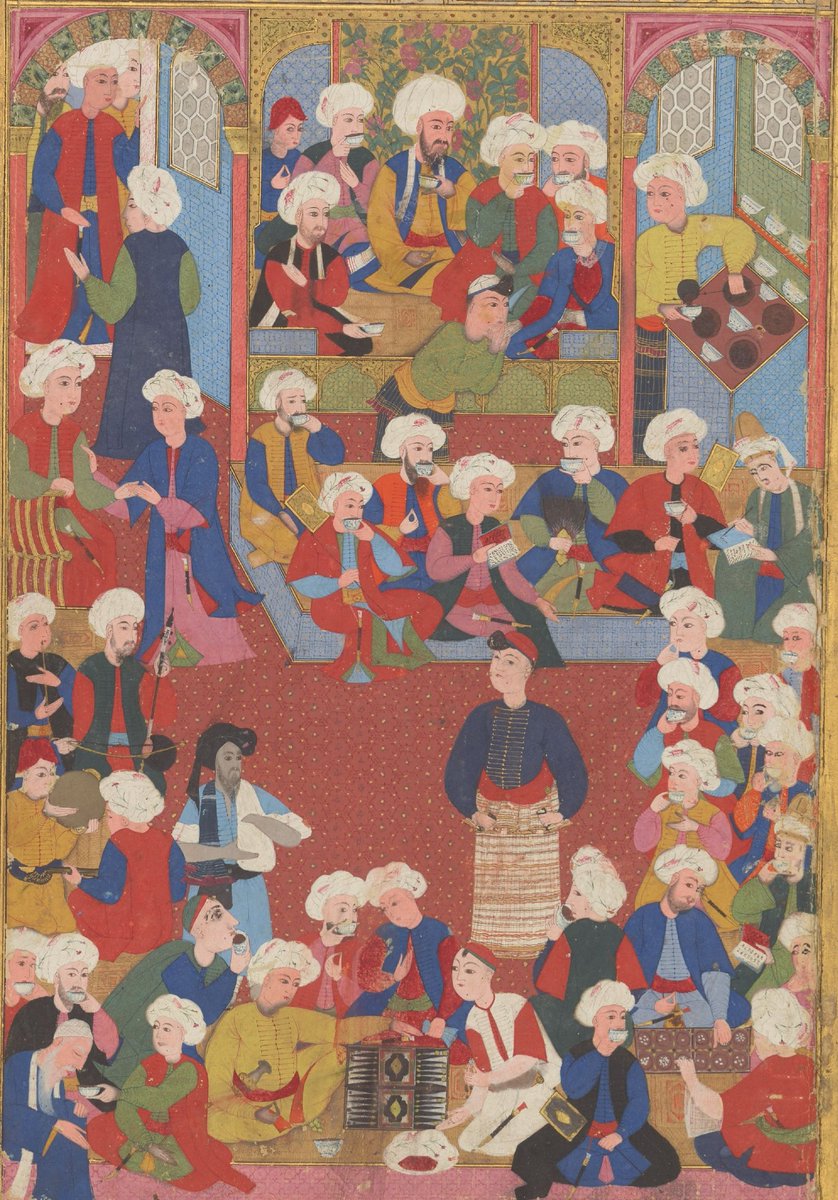 17. Yy'da Kahvehaneler, ulema, Zürefa, kübera ve Şuaranın uğrak yeri oldu. Müfti