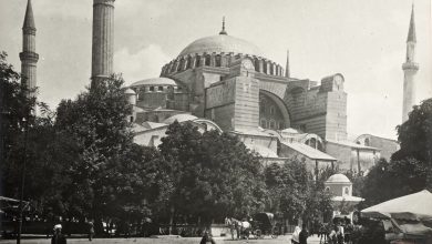 1908 Yılında Çekilmiş Bir Ayasofya Fotoğrafı