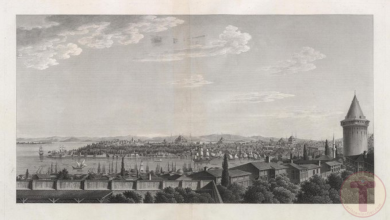 Pera'dan Sarayburnu'na Doğru Panoramik Bir Bakış