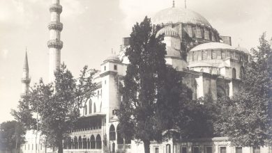 7072 - Süleymaniye Camii / Sébah ve Joaillier Fotoğrafı | Eski İstanbul Fot...