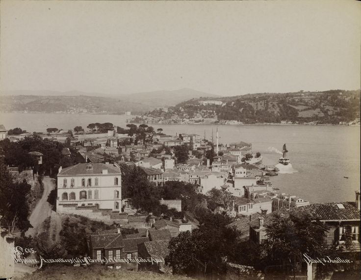 7080 - Arnavutköy / Sébah ve Joaillier Fotoğrafı | Eski İstanbul Fotoğrafl...