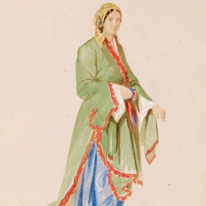 A Circassian Woman, 1856
Bir Çerkes Kadını, 1856

                      ...