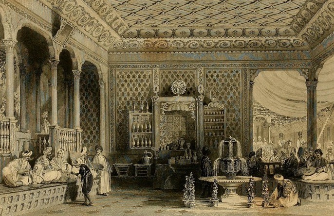 A Coffee House in Istanbul, 1830s
İstanbul'da Bir Kahvehane, 1830'lar

         ...