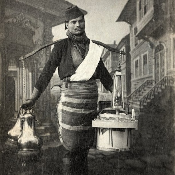 A Coffee Seller in Istanbul, 1870s
İstanbul'da Kahve Satıcısı, 1870'ler

       ...