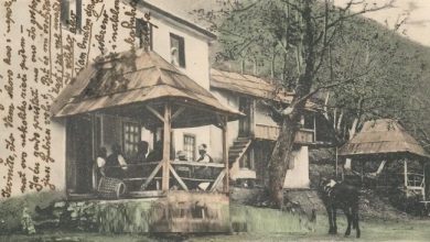 A Khan (Inn) in Sarajevo, Bosnia, 1903
Saraybosna Da Bir Han, Bosna Hersek, 1903...