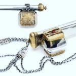 A silver Ottoman pencase ink well from the 1820's.

Osmanlı gümüş divit, 1820'le...