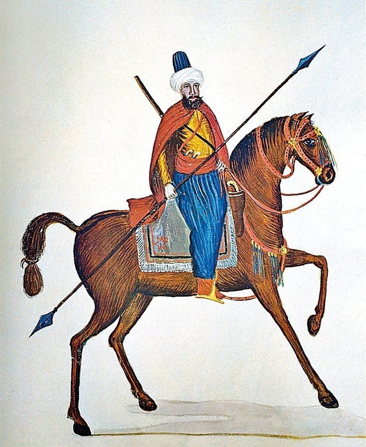 An Ottoman Horseman, 1800s
Bir Osmanlı Sipahisi, 1800'ler

                    ...