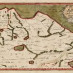 An Ottoman Map of Tartaria (China and Eastern Russia), Katip Çelebi, 1640s Osman...