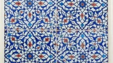 An Ottoman Tile Panel, c1570 
Bir Osmanlı Çini Levha, 1570c

                   ...