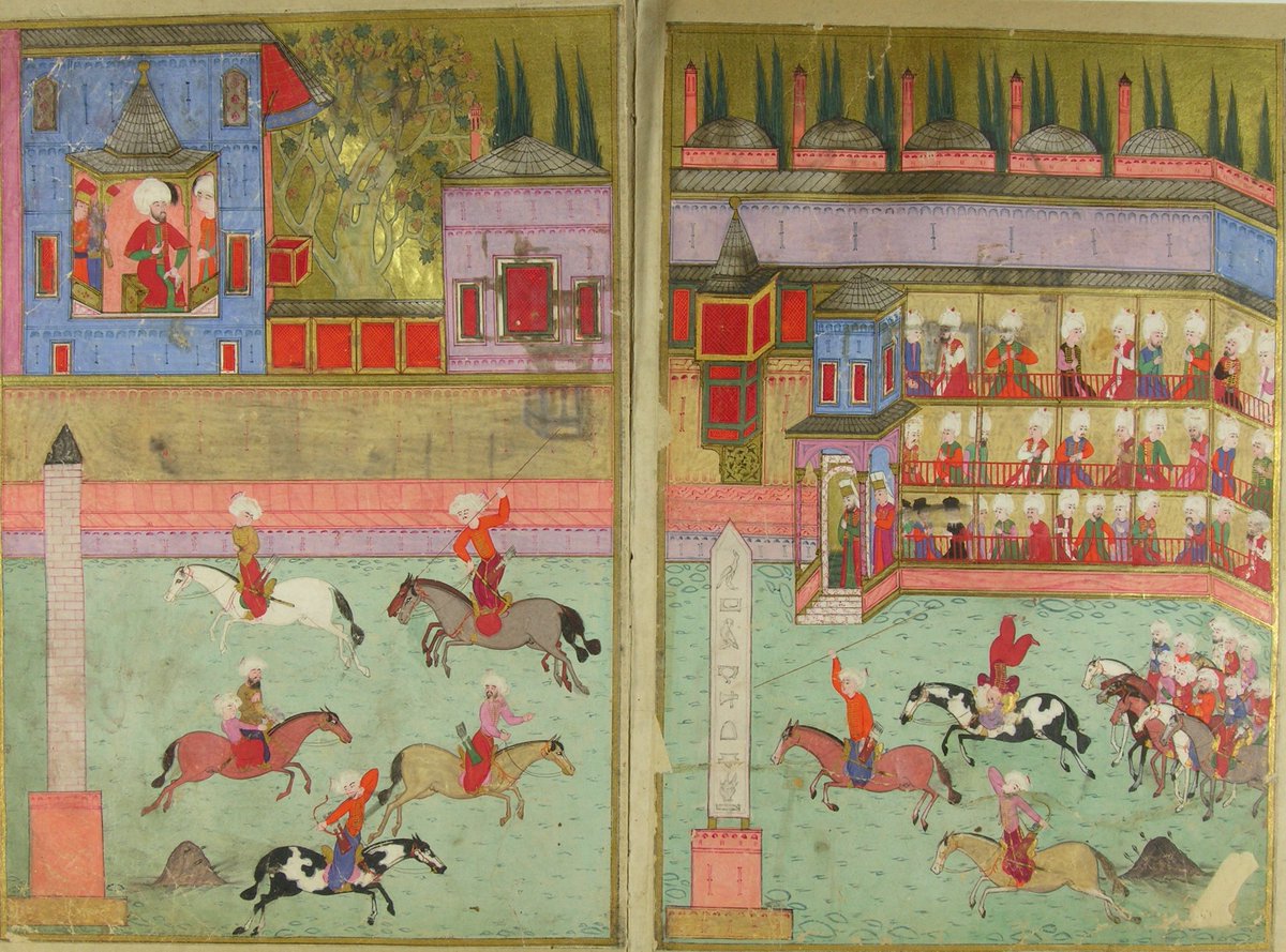 "Atın üstündeki Türk değilse yüktür" atlı birliklerin III. Murad huzurunda hüner
