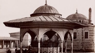 Ayasofya Şadırvanı Basile Kargopoulo Fotoğrafı 1875
