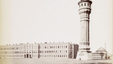 Beyazıt Kulesi / 1870'ler / G.Berggren Fotoğrafı | Eski İstanbul Fotoğr...