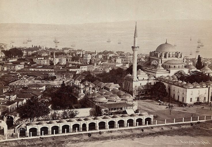 Beyazıt Kulesi'nden Beyazıt ve genel görünüm Basile Kargopoulo fotoğra...