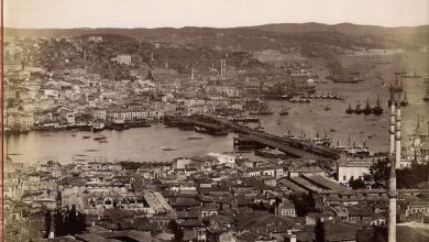 Beyazıt Kulesi’nden Panoramik Görünüm - 4  Guillaume Berggren, 1875