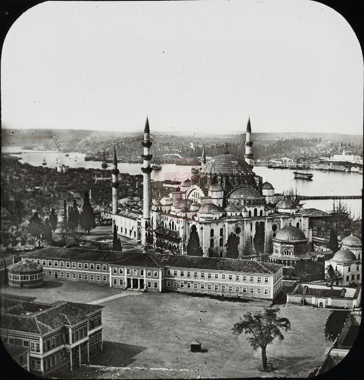 Beyazıt Kulesi’nden Süleymaniye / Claude-Marie Ferrier Fotoğrafı / 1850&#...