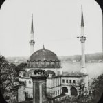 Beylerbeyi Camii ve Önde Su Terazisi / Claude-Marie Ferrier Fotoğrafı / 1850&...