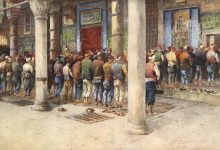 Cuma namazı, Osmanlı dönemi Istanbul, 1890'lar.
Friday prayer, Ottoman Istanbul,...