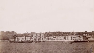 Denizden Dolmabahçe Sarayı Basile Kargopoulo Fotoğrafı 1875