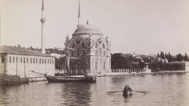Dolmabahçe Camii / Sébah ve Joaillier Fotoğrafı | Eski İstanbul Fotoğrafla...