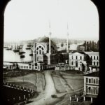 Dolmabahçe Camii ve Çevresi / 1850′ler Claude-Marie Ferrier fotoğrafı Pier...
