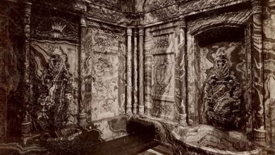 Dolmabahçe Sarayı’nda Banyo Basile Kargopoulo Fotoğrafı 1875