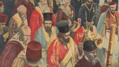 Easter Celebration in the Greek Patriarch of Istanbul, 1900s 
Fener Rum Patrikha...