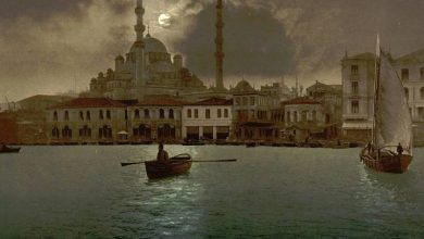 Eminönü Yeni Camii, Osmanlı dönemi Istanbul, 1905.
Ottoman Istanbul under the mo...