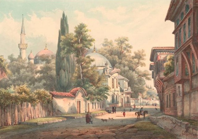 Eyüb, Istanbul, 1830s
                            ...