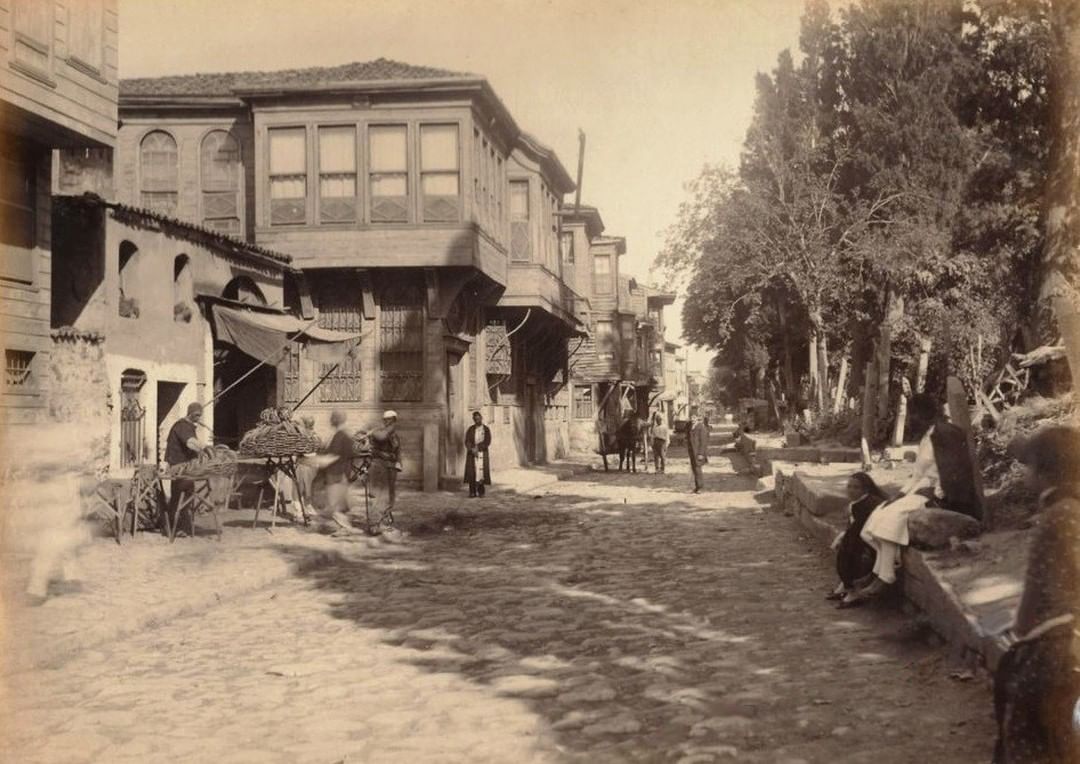 Eyüp-Ayvansaray Road, Istanbul, c1890
Eyüp-Ayvansaray Yolu, İstanbul, 1890c

   ...