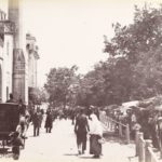 Fatih Camii Avlusu / 1880'ler / Guillaume Berggren Fotoğrafı | Eski İstan...