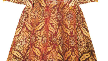 Fatih Sultan Mehmed’in kaftanı. Çatma-i Bursa-i müzehheb kumaştan yapılan kaftan