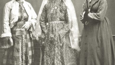 From Left, Jewish Woman, Armenian Bride, Greek Woman, Istanbul, 1873 
Soldan, Ya...