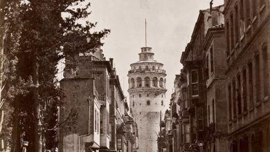 Galata Kulesi Basile Kargopoulo Fotoğrafı 1875