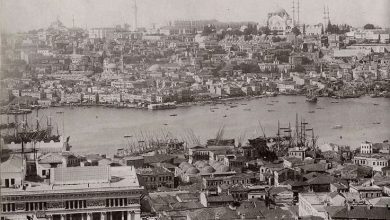 Galata Kulesi';nden Haliç Manzarası Sébah & Joaillier fotoğrafı