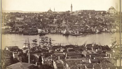 Galata Kulesi’nden Panoramik Görünüm - 6  Guillaume Berggren, 1875