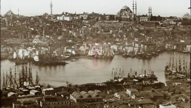 Galata Kulesi’nden Süleymaniye / Claude-Marie Ferrier Fotoğrafı / 1850′le...