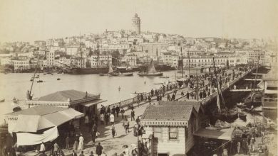 Galata Köprüsü Eminönü Tarafı / Sébah ve Joaillier Fotoğrafı | Eski İs...