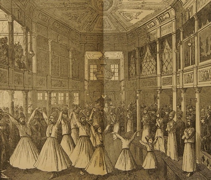 Galata Mevlevi House, Istanbul, 19th Century 
Galata Mevlevihanesi, 19. Yüzyıl
L...