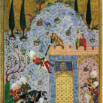 Gazi Abdurrahman Bey'in Aydos Kalesini içten feth edişi. Derler ki, Aydos Kalesi