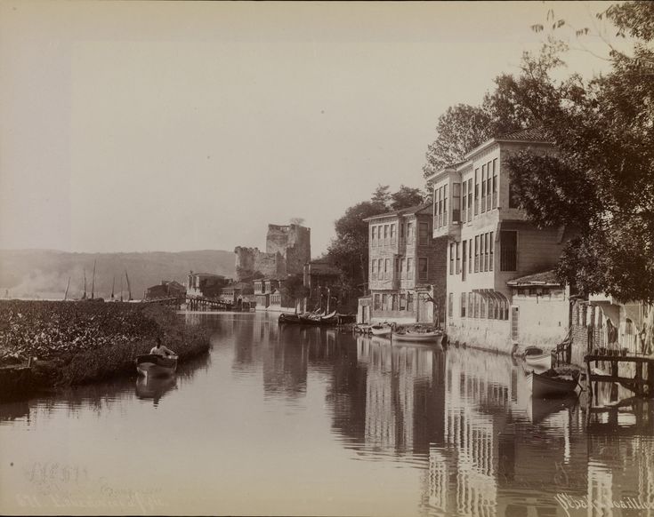 Göksu Deresi / Sébah ve Joaillier Fotoğrafı | Eski İstanbul Fotoğrafları ...
