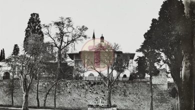 Gülhane Parkı'ndan Bağdat Köşkü / Claude-Marie Ferrier Fotoğrafı / 1...