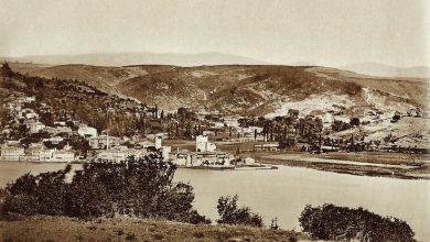 Hisarüstü’nden Anadoluhisarı / Guillaume Berggren fotoğrafı / 1870′ler